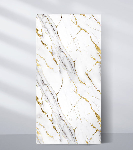 PVC Marble Sheet RK Supply Line Depot Luxe Gold Vein Marble
