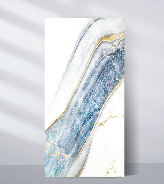 PVC Marble Sheet RK Supply Line Depot Blue Drift Marble