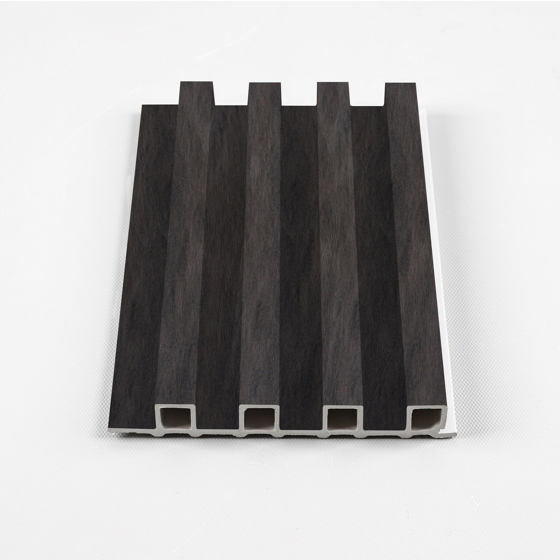 Dark Smoky Oak WPC Fluted 3D Wall Panels. RK Supply Line Depot