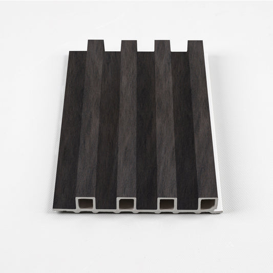 Dark Smoky Oak WPC Fluted 3D Wall Panels. RK Supply Line Depot
