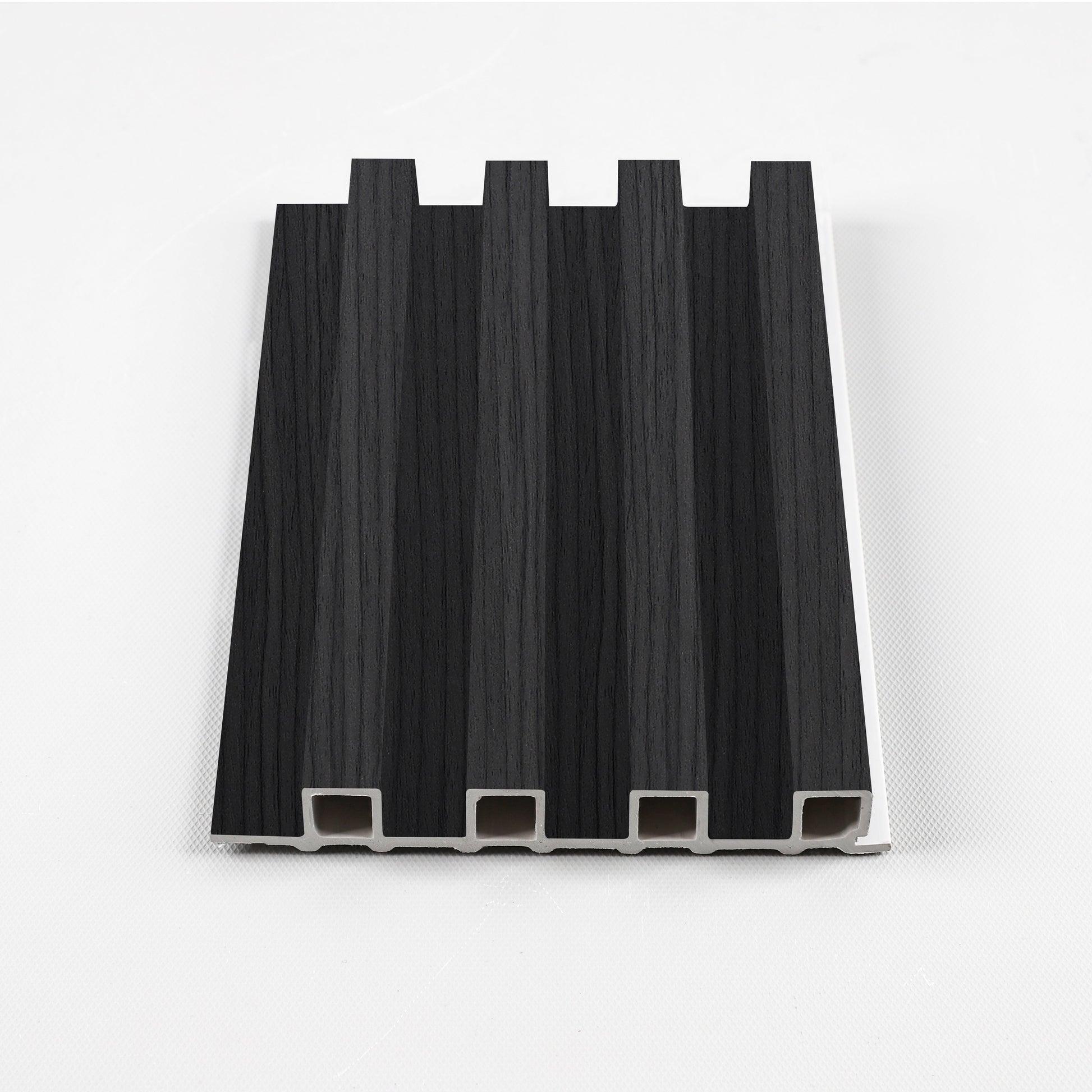 Black Timber WPC Fluted 3D Wall Panels. RK Supply Line Depot