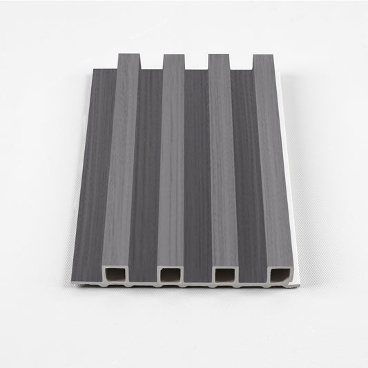 Oak Gray WPC Fluted 3D Wall Panels. RK Supply Line Depot