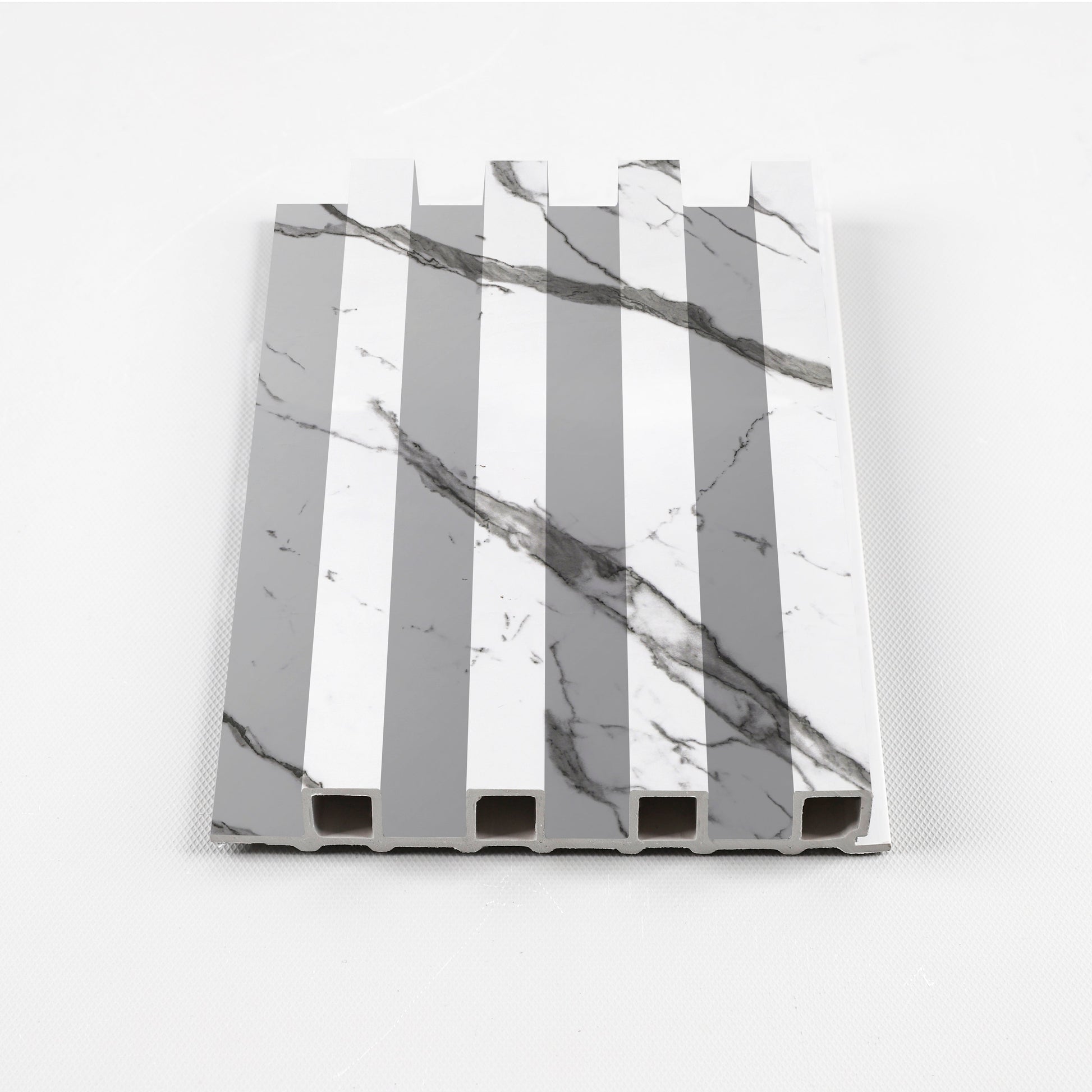 Gray Vain WPC Fluted 3D Wall Panels. RK Supply Line Depot