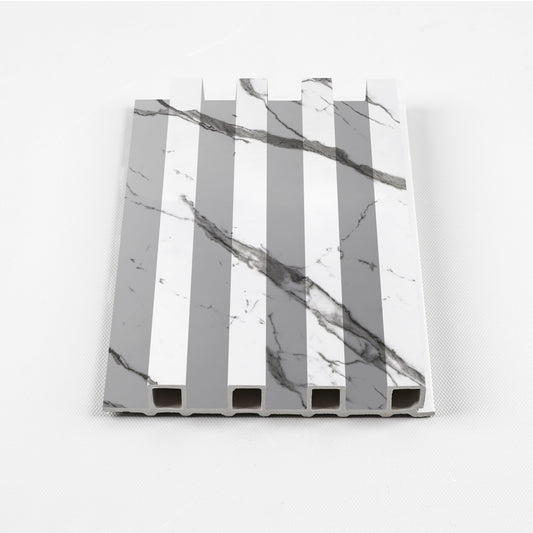 Gray Vain WPC Fluted 3D Wall Panels. RK Supply Line Depot