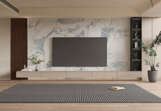 PVC 3D Marble Sheet Blue Mist. RK Supply Line Depot. Tv Wall Design