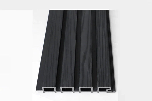 Black Composite Wide Exterior Cladding And Siding