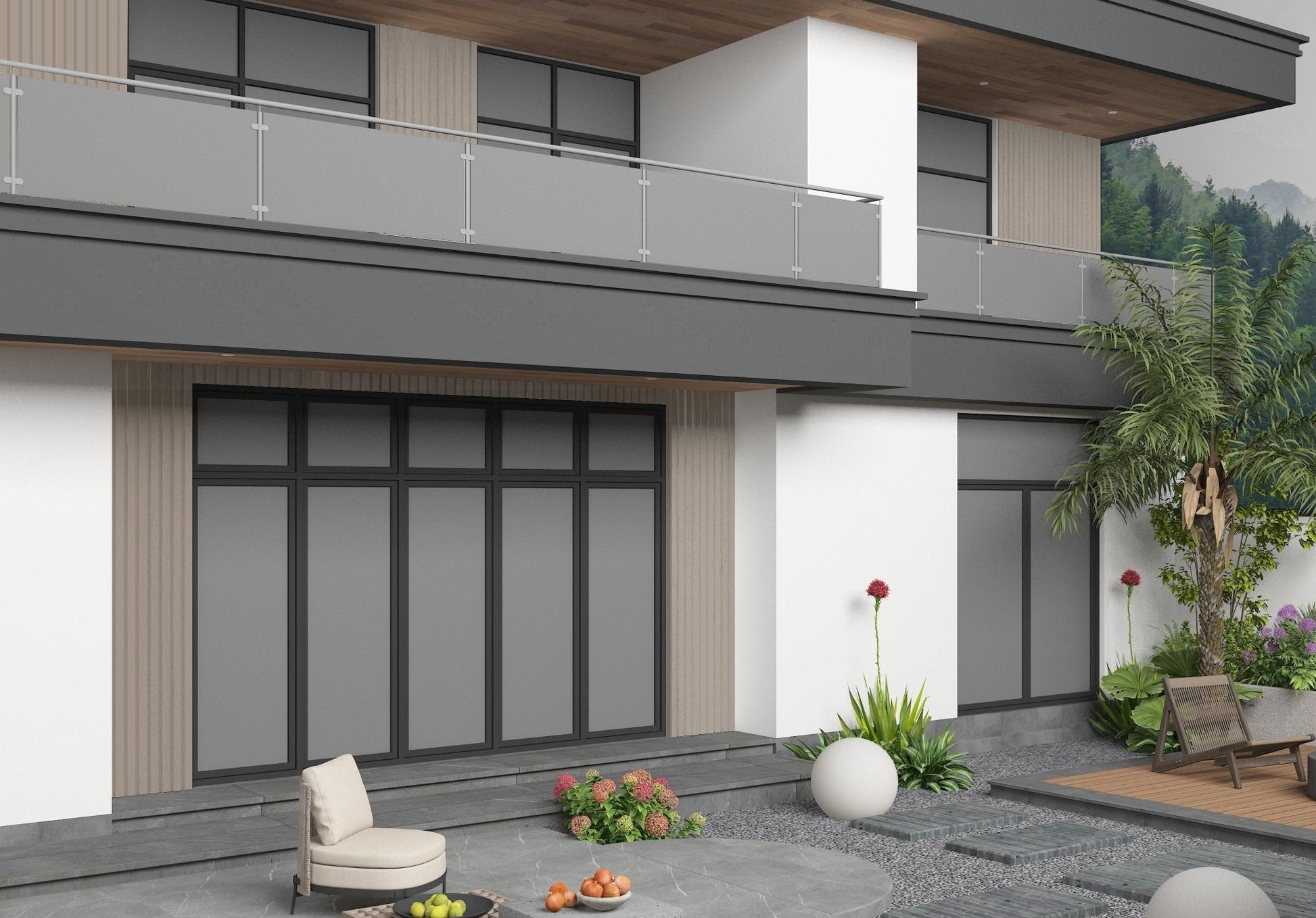 Ancient Wood Composite Wide Exterior Cladding And Siding