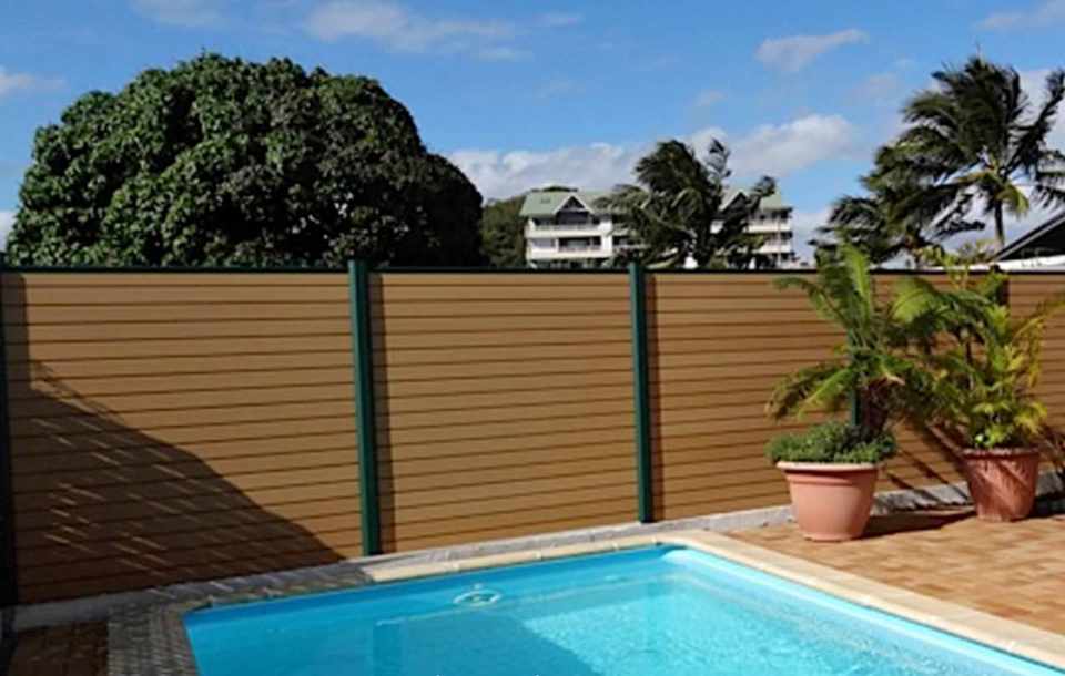 Manufacturer Eco Friendly Wood Plastic Composite Privacy WPC Fence