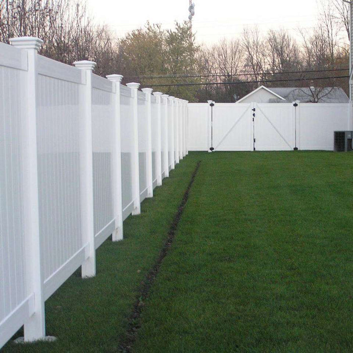 Pure UV Resistance  PVC Vinyl Fence