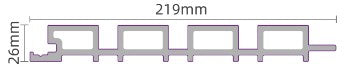 Capped Composite Wall Cladding CO-09