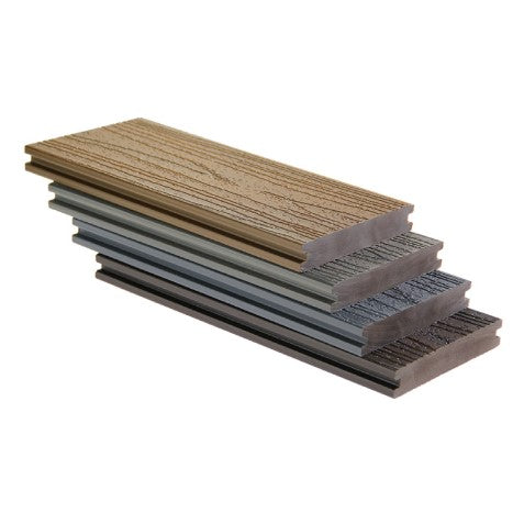 Solid Capped Composite Decking Board C0-03