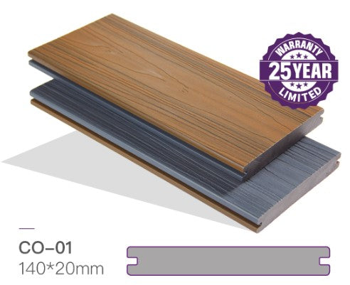 Copy of Solid Capped Composite Decking Board C0-01