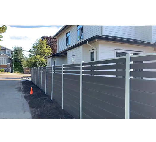 Outdoor Eco Friendly No Crack Composite Fence