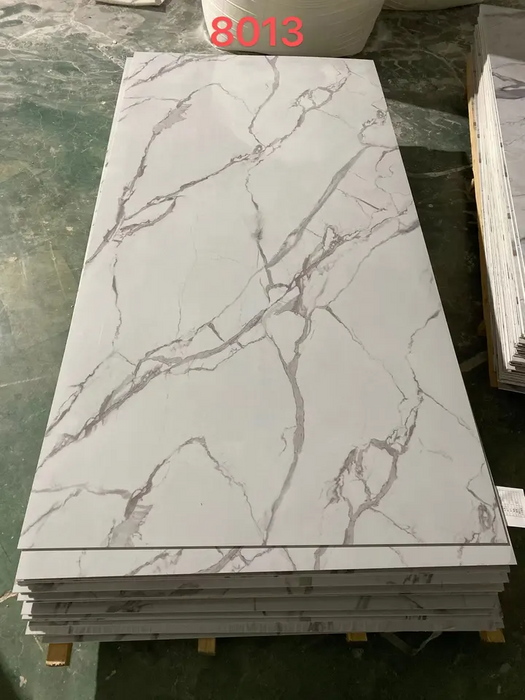 Luxury Waterproof High Gloss Pvc Marble Sheet