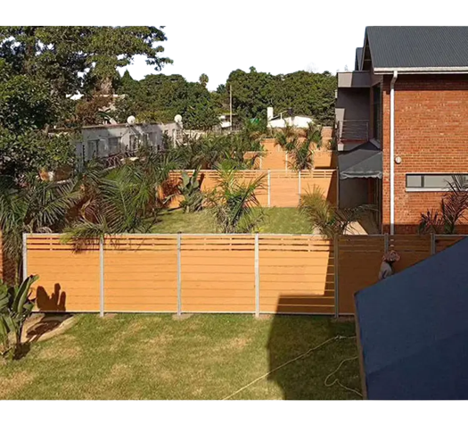 Outdoor Eco Friendly No Crack Composite Fence