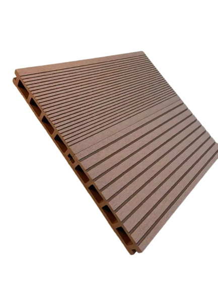 Co-extrusion 25mm Thickness Solid Wood Outdoor Decking